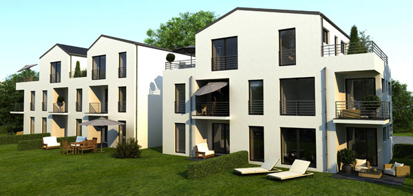 Leben wie im Hochglanzmagazin - Das Maria Fels Karree ist als kleines architektonisches Highlight in Kelheim Leben wie im Hochglanzmagazin - Das Maria Fels Karree ist als kleines architektonisches Highlight in Kelheim